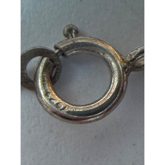 Sterling Silver 925 Lapis Lazuli Pendant Necklace, 18”, 8.49g, Elegant Design - Picture 8 of 11